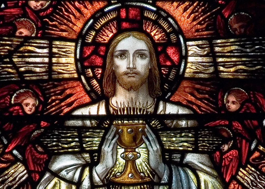 Jesus stain glass